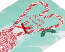 Love Us Romantic Christmas Greeting Card