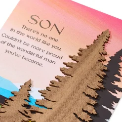 Love You Birthday Greeting Card for Son