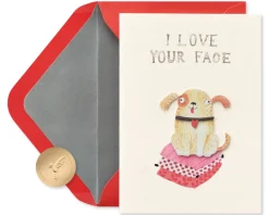 Love Your Face Funny Valentine’s Day Greeting Card