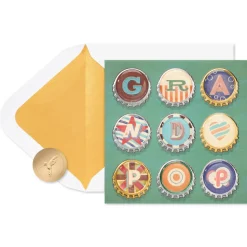 Lucky to Have You as My Grandpop Father’s Day Greeting Card for Grandpa
