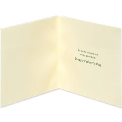 Lucky to Have You as My Grandpop Father’s Day Greeting Card for Grandpa