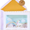 Magical Birthday 3D Unicorn Birthday Greeting Card