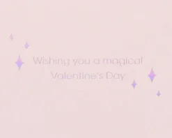 Magical Unicorn Valentine’s Day Greeting Card