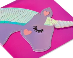 Magical Unicorn Valentine’s Day Greeting Card