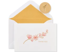 Magnolia Boxed Blank Note Cards with Envelopes, 16-Count