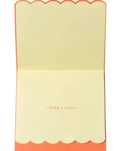 Make A Wish Blank Birthday Greeting Card