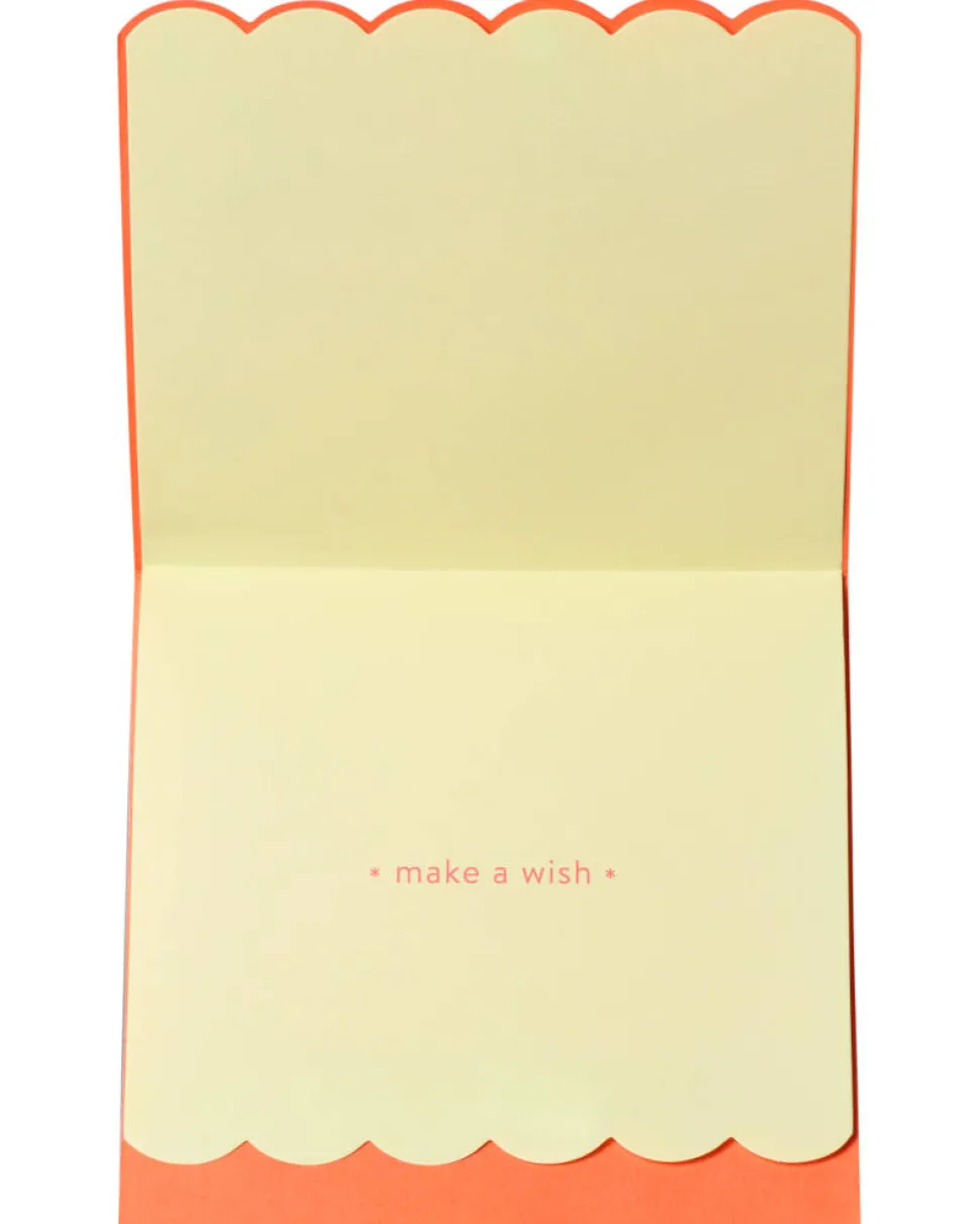 Make A Wish Blank Birthday Greeting Card