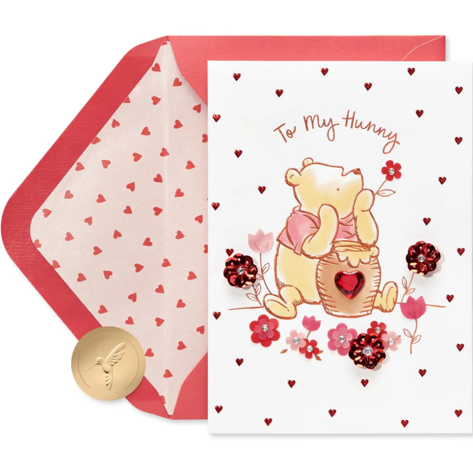 Make Every Day Sweeter Winnie The Pooh Disney Valentine’s Day Greeting Card