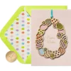 Many Blessings of Family and Friends Easter Greeting Card with Ornament