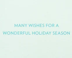 Many Wishes Christmas Greeting Card