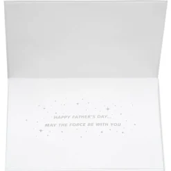 May The Force Be With You Star Wars Father’s Day Greeting Card