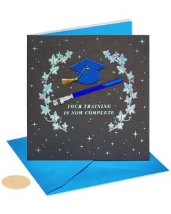 May The Force Be With You Star Wars Graduation Greeting Card