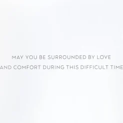 May You Be Surrounded by Love Sympathy Greeting Card