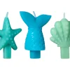Mermaid Birthday Candles, 3-Count