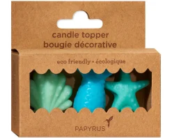 Mermaid Birthday Candles, 3-Count