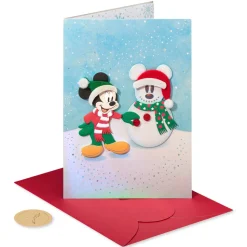 Merriest Season Ever Disney Christmas Greeting Card