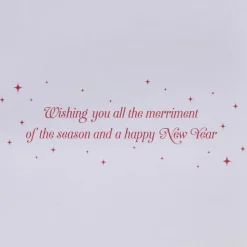 Merriment of the Season Christmas Greeting Card