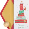 Merry and Bright Cat Christmas Boxed Cards, 16-Count
