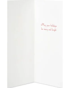 Merry and Bright Cat Christmas Boxed Cards, 16-Count