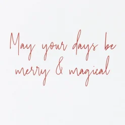 Merry and Magical Holiday Greeting Card for Kids