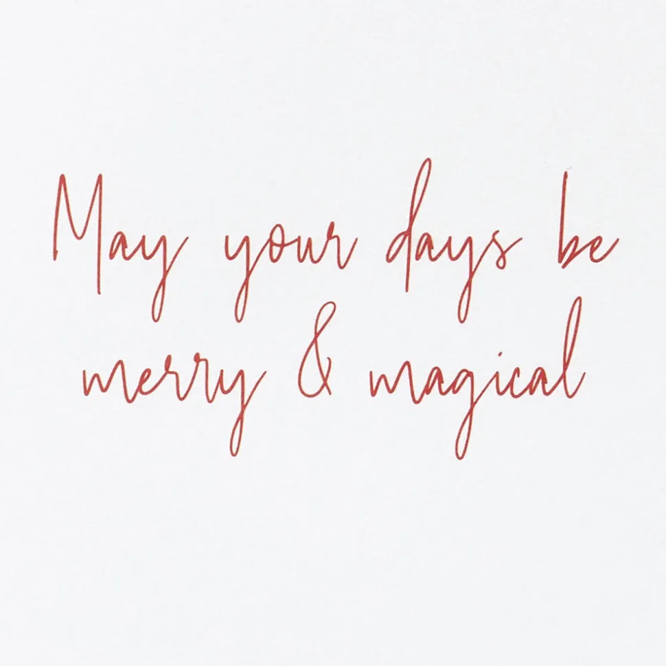 Merry and Magical Holiday Greeting Card for Kids