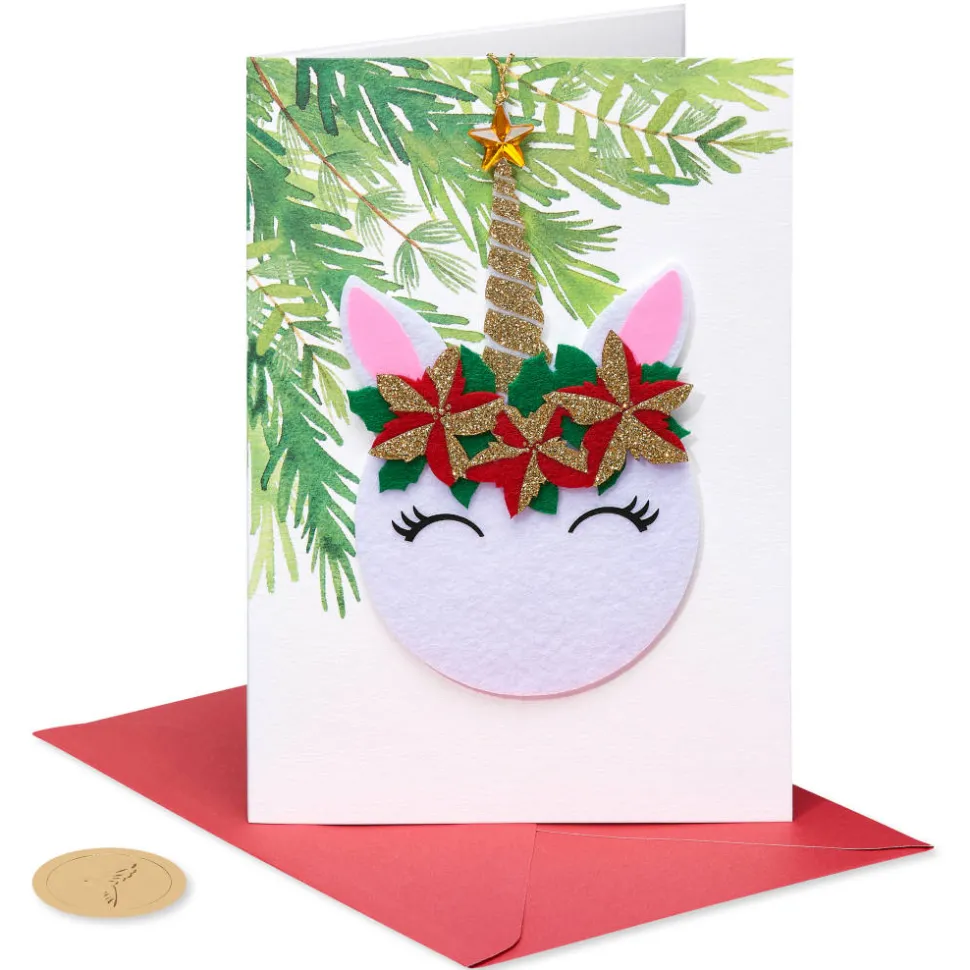 Merry and Magical Holiday Greeting Card for Kids