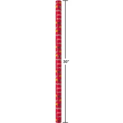 Merry Everything Christmas Wrapping Paper Rolls, 3 Rolls