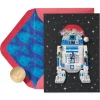 Merry Force Be with You Star Wars Christmas Greeting Card