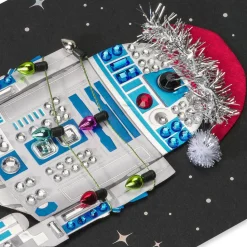 Merry Force Be with You Star Wars Christmas Greeting Card