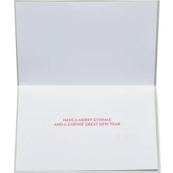 Merry Sithmas Star Wars Christmas Greeting Card
