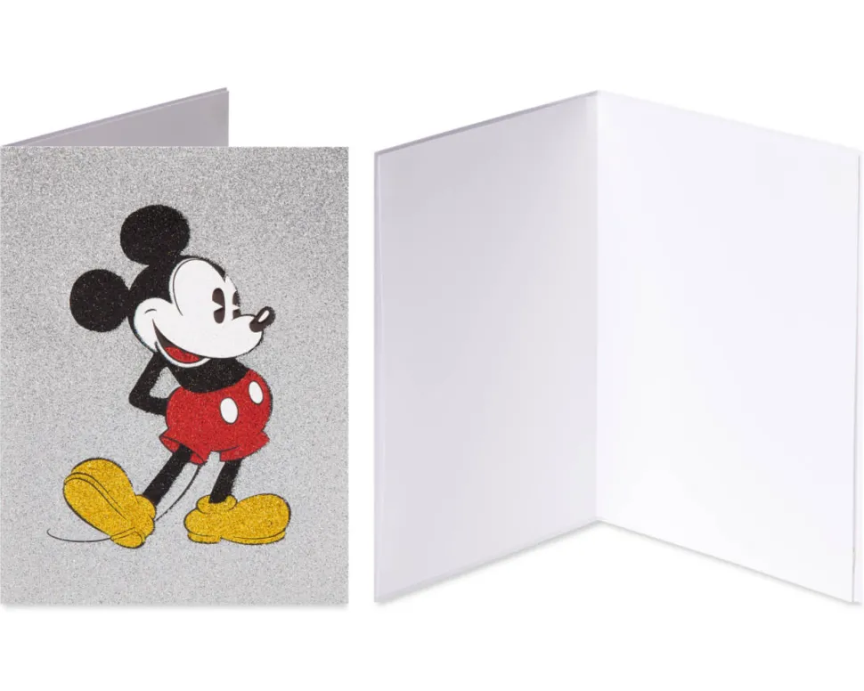 Mickey and Minnie Mouse Blank Card Bundle, 3-Count