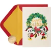 Mickey and Minnie Mouse Disney Holiday Boxed Cards, 14-Count