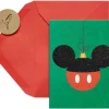 Mickey Mouse Disney Holiday Ornament Christmas Boxed Cards, 20-Count