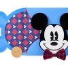 Mickey With Bowtie Birthday Greeting Card