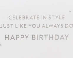 Mickey With Bowtie Birthday Greeting Card