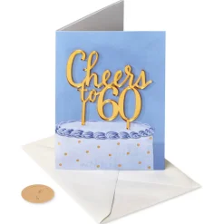 Milestone Birthday 60th Birthday Greeting Card