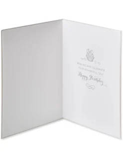 Minnie And Cupcake Birthday Greeting Card
