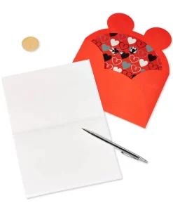 Minnie and Mickey Mouse Disney Blank Greeting Card