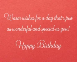 Minnie Mouse Birthday Greeting Card