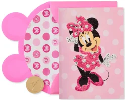 Minnie Mouse Disney Blank Friendship Greeting Card