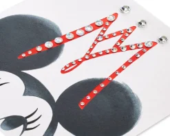 Minnie With Crown Blank Friendship Greeting Card