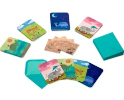 Moon Sun Rain Boxed Blank Note Cards with Envelopes, 20-Count