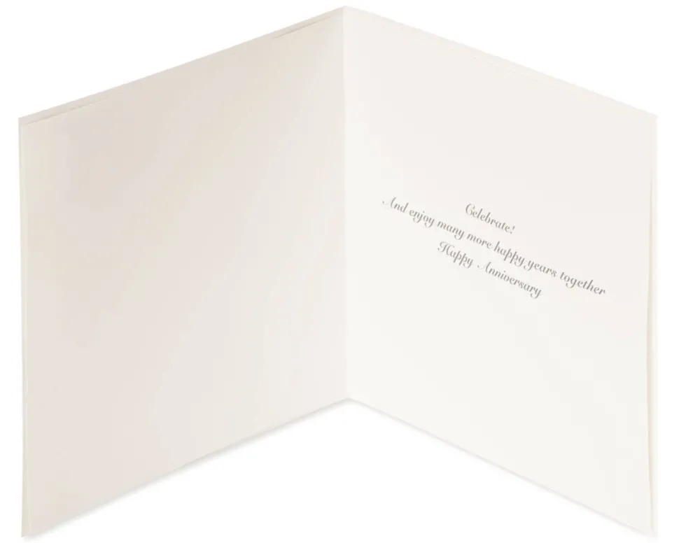 More Happy Years Anniversary Greeting Card for Couple