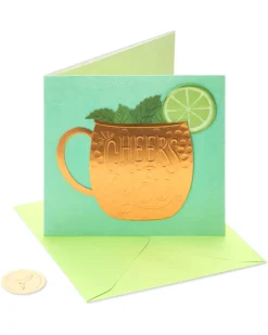 Moscow Mule Birthday Greeting Card