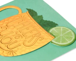 Moscow Mule Birthday Greeting Card