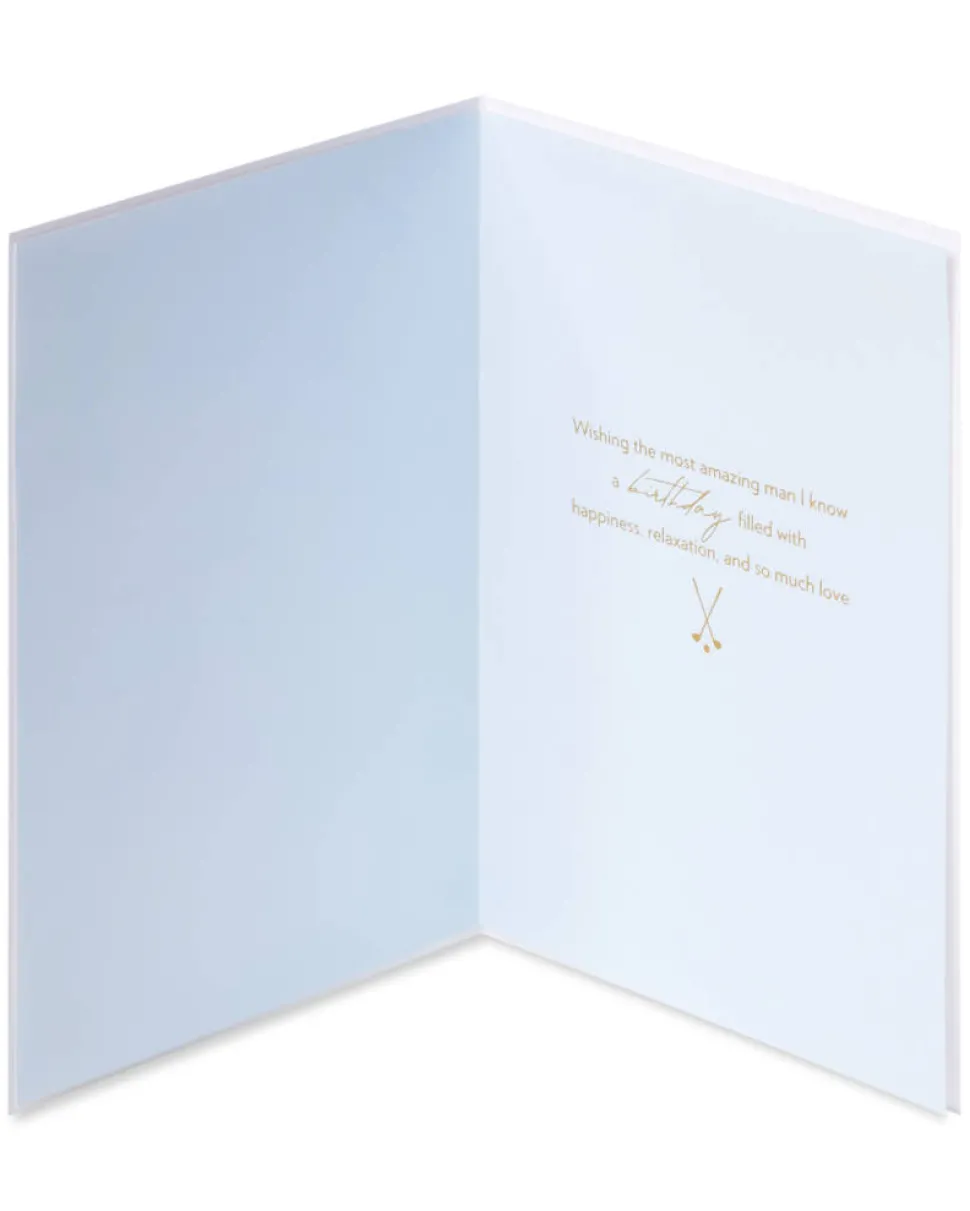 Most Amazing Man Birthday Greeting Card for Husband