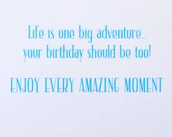 Mountain Range Birthday Greeting Card