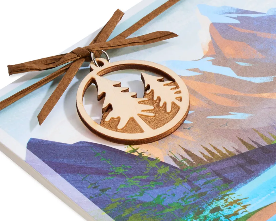 Mountain Range Birthday Greeting Card
