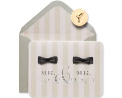 Mr. And Mr. Wedding Greeting Card