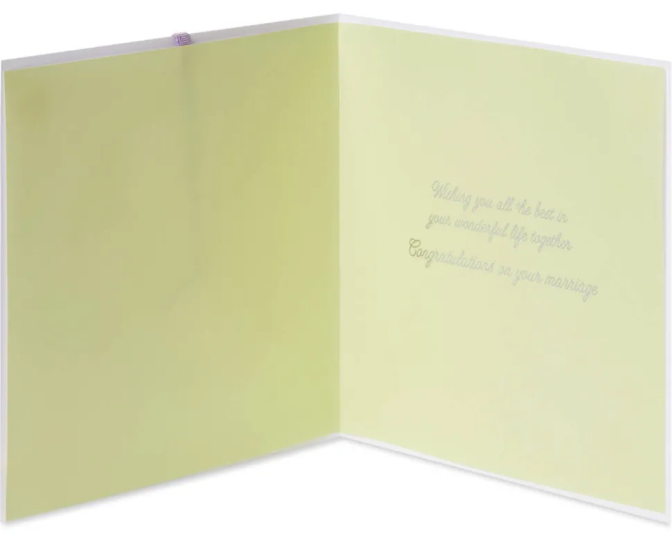 Mr. and Mrs. Wedding Greeting Card